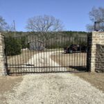 Majestic Arched Entry Gate with Max Arm